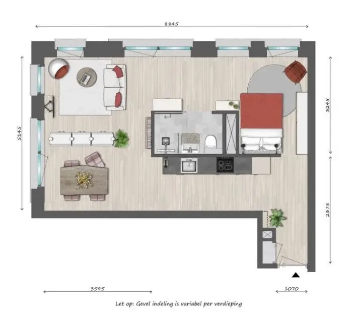 Appartement Laakweg in Den Haag 2521 SC (Laakhaven-Oost)