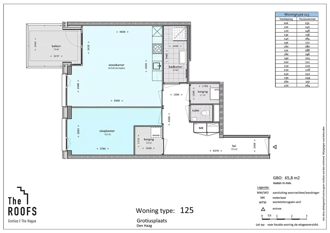 Appartement Maria Stuartplein in Den Haag 2595 BX (Bezuidenhout-West)