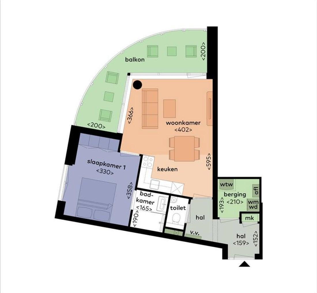 Appartement Aaltje Noordewierstraat