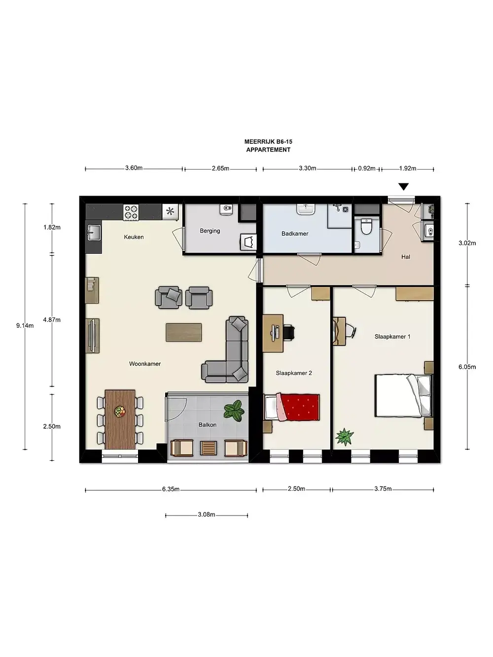 Appartement Meerwater in Eindhoven 5658 LM (Meerrijk)