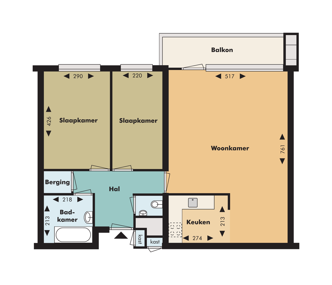 Appartement Opwettensemolen in Eindhoven 5612 DJ (Woenselse Watermolen)