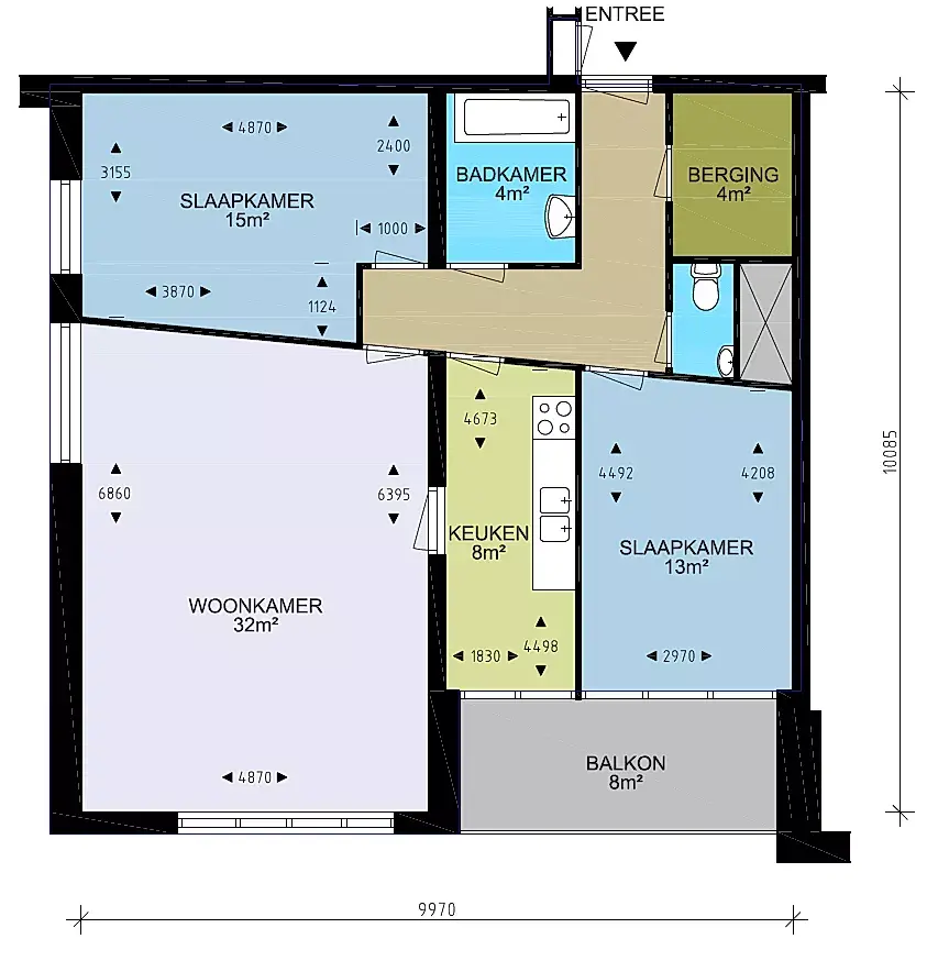 Appartement Wittgensteinlaan