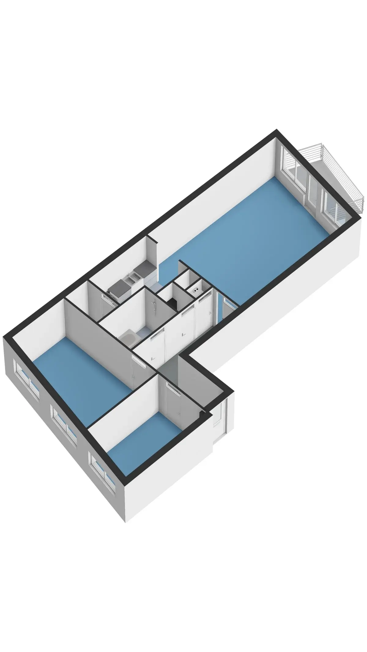 Appartement Berlaarstraat in Amsterdam 1066 PK (Sloten/Nieuw-Sloten)