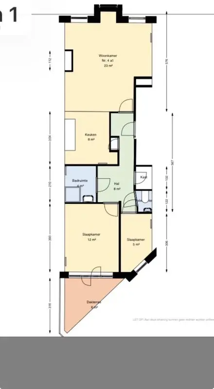 Appartement 1e Middellandstraat in Rotterdam 3014 BD (Oude Westen)