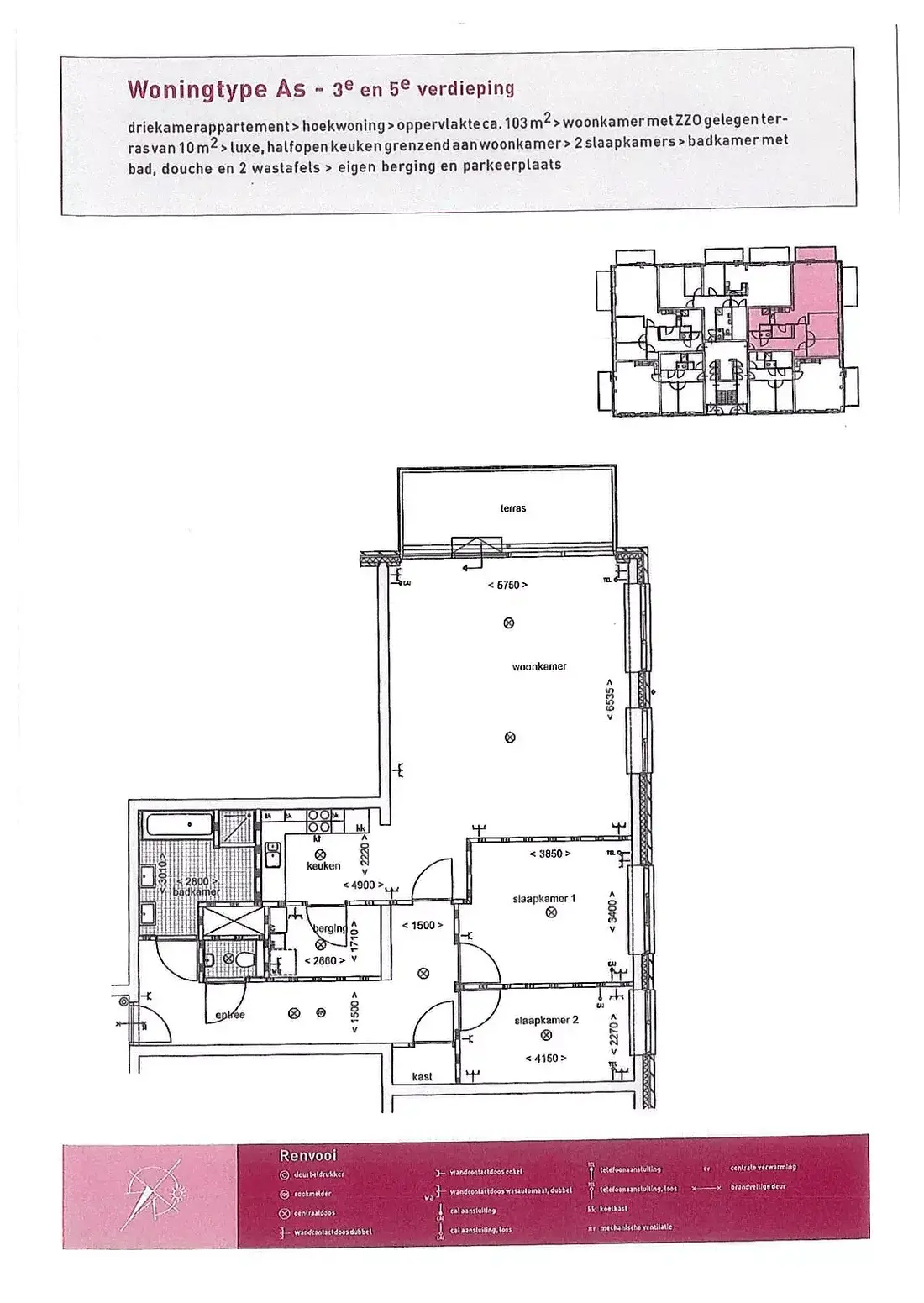 Appartement Klaverveld